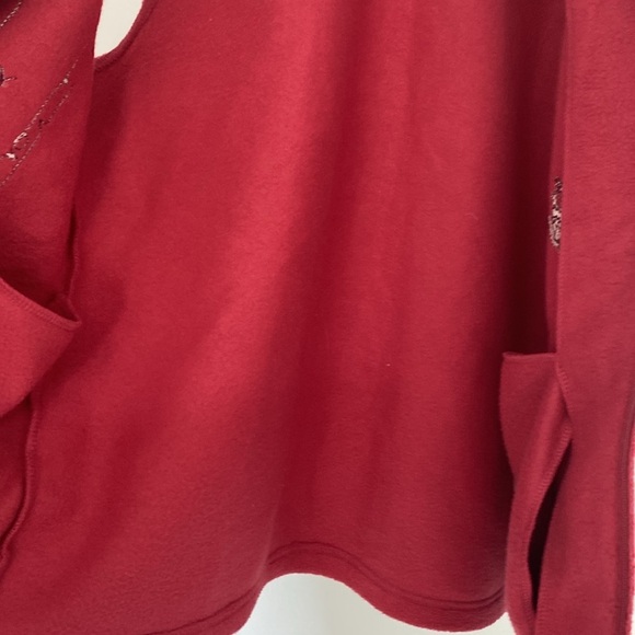 Vintage Northern Reflections Woodland Zip Up Fleece Vest, Size Medium - Picture 13 of 13